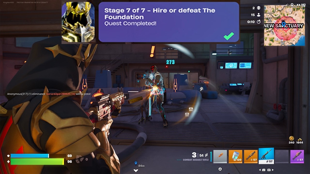 Как легко нанять или победить организацию &laquo;Фонд&raquo; в задании Fortnite!