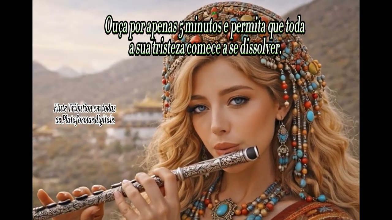Ouça por apenas 5 minutos e permita que toda a sua tristeza comece a se dissolver. #shorts  #flute