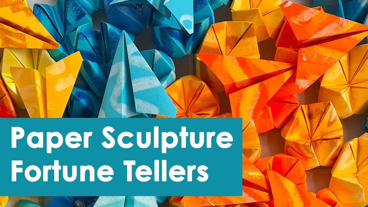 Paper Sculpture Fortune Tellers