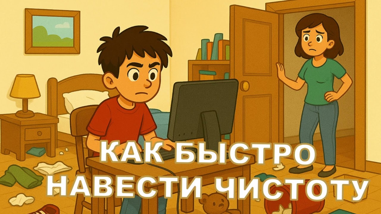 КАК БЫСТРО НАВЕСТИ ПОРЯДОК ✨Поучительные истории для детей