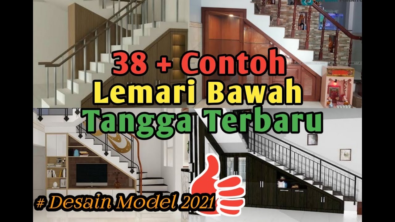 38 Contoh Lemari Tangga Terbaru