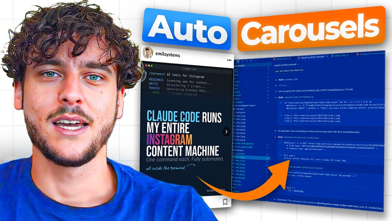 I Built a Viral Instagram Carousel Generator (Claude Code Tutorial)