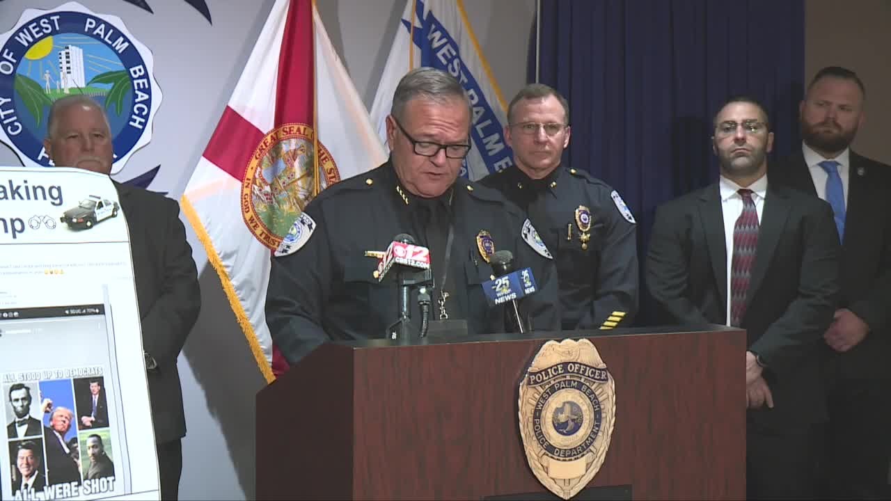 West Palm Police press conference Jan. 25, 2025