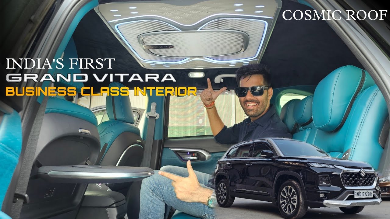 BEST MODIFIED GRAND VITARA 2025 BUSINESS CLASS EDITION WITH GENUINE FOG LAMP & COSMIC ROOF...!!!