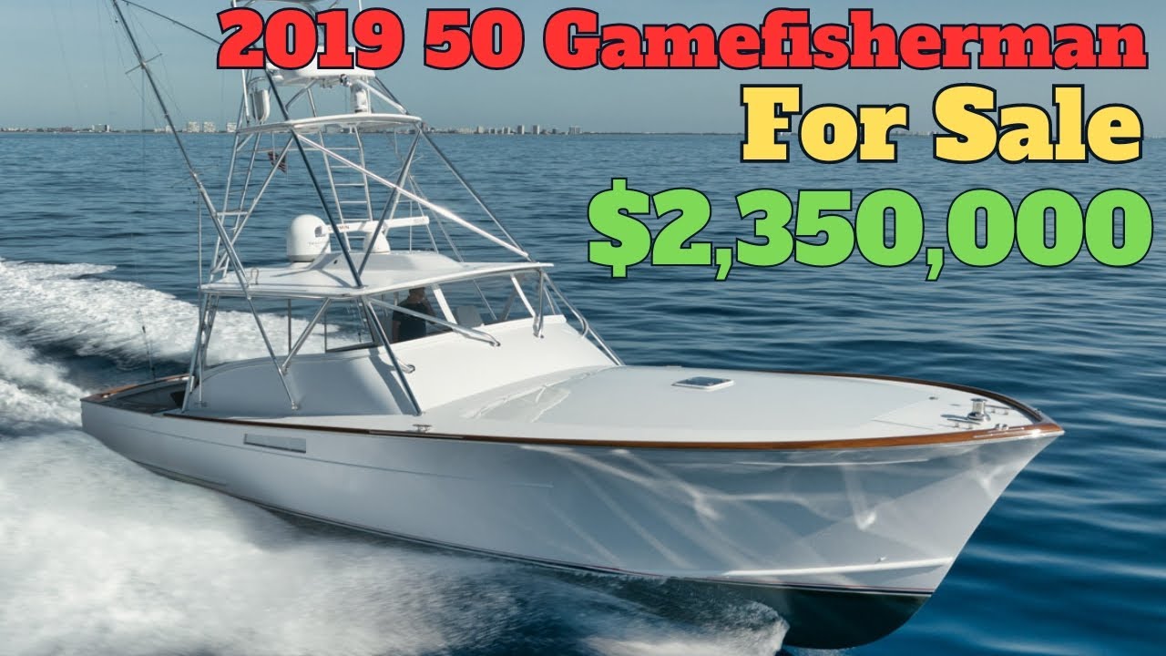 Продаётся катер Gamefisherman Custom Express Boat 2019 года &mdash; 50-футовый катер Gamefisherman