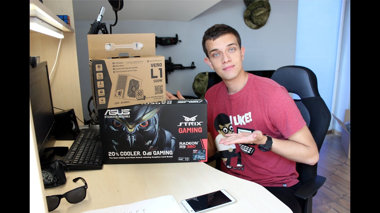 UNBOXING | Radeon R9 380 oraz Zasilacz Silentium Vero L1