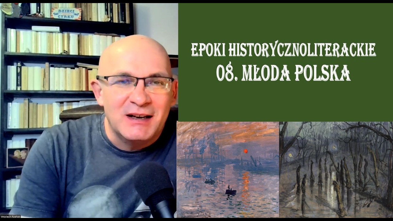 EPOKI 08. MŁODA POLSKA - omówienie epoki określanej mianem modernizmu, neoromantyzmu i secesji.