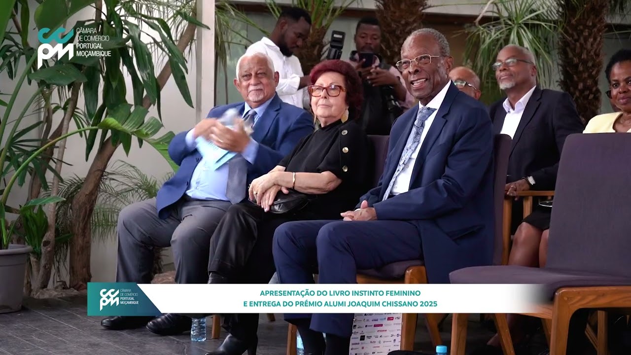 APRESENTAÇÃO DO LIVRO INSTINTO FEMININO E ENTREGA PRÉMIO ALUMNI JOAQUIM CHISSANO 2025