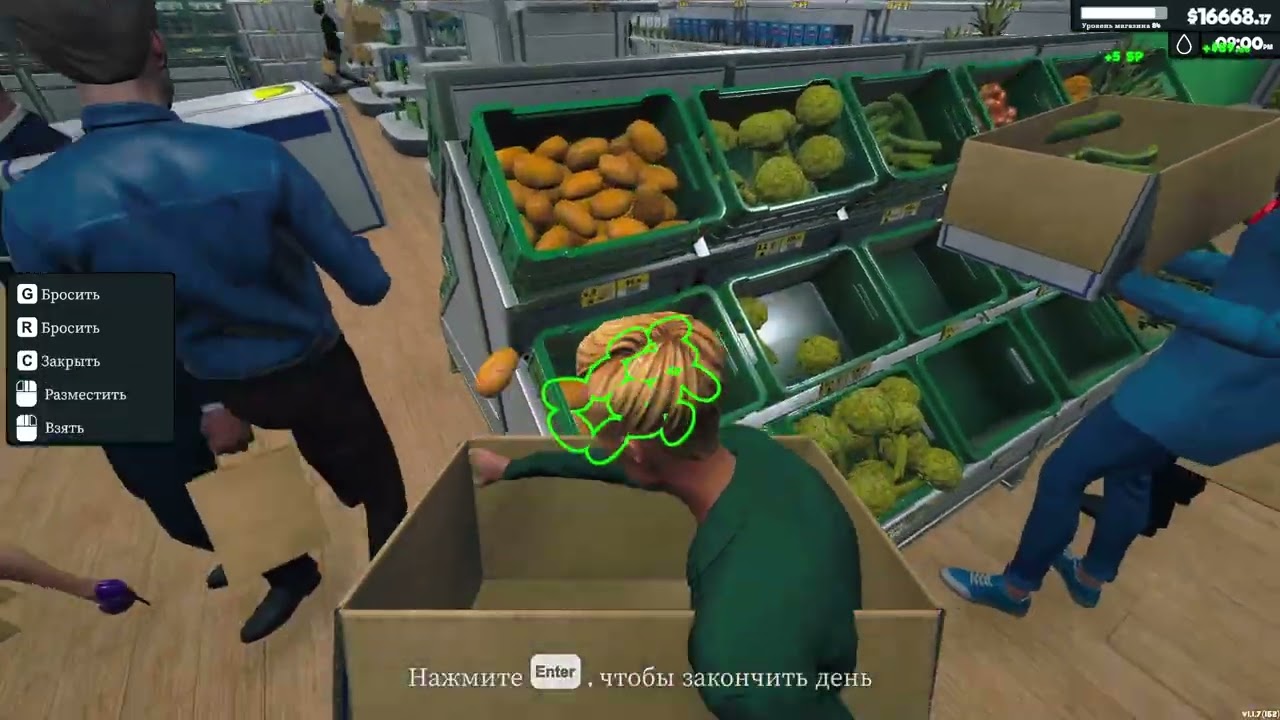 Трудимся стараемся в Supermarket Simulator (Часть 15)