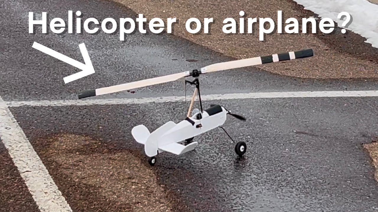 Can I get my R/C gyrocopter to fly?-Flight testing and take off performance