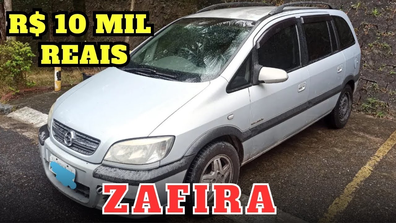 CHEVROLET ZAFIRA À VENDA POR APENAS 10 MIL REAIS