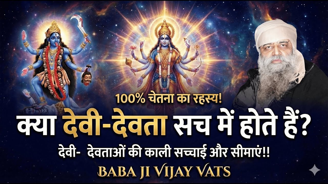 16/1/26 - क्या देवी-देवता सच में होते हैं? 100% चेतना का रहस्य! देवी-देवताओं की काली सच्चाई और सीमाए
