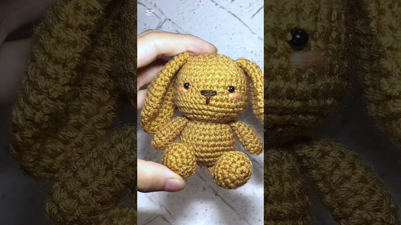 Crochet amigrumi animal #crochet #crochetprojects#tranding#video#labubu #tutorialamigurumicompleto