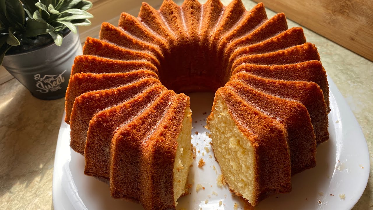 Kek i thjeshte me kos i bute pambuk!!