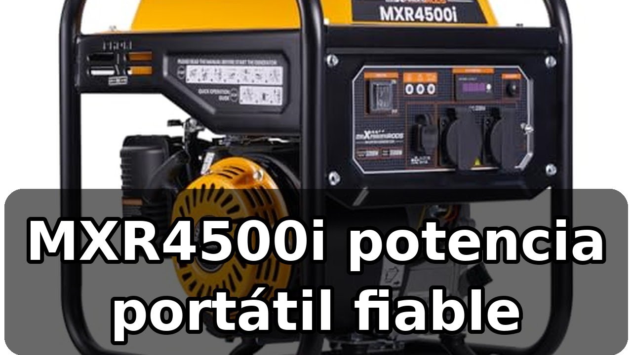 Review honesta del generador inverter MXR4500i de maXpeedingrods: potencia y portabilidad