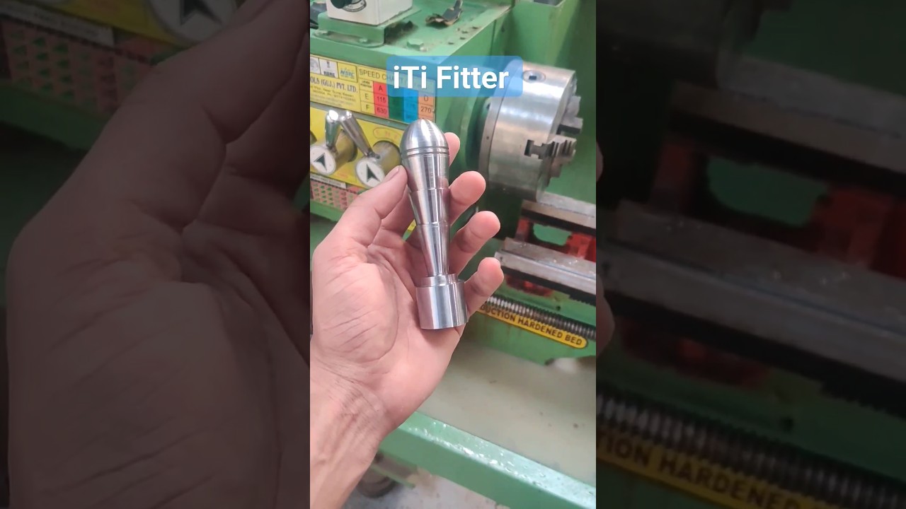 🛠️iTi Fitter Trade lathe machine work#iti #foryou #skills #fitter #itifitter #trending #viralshorts