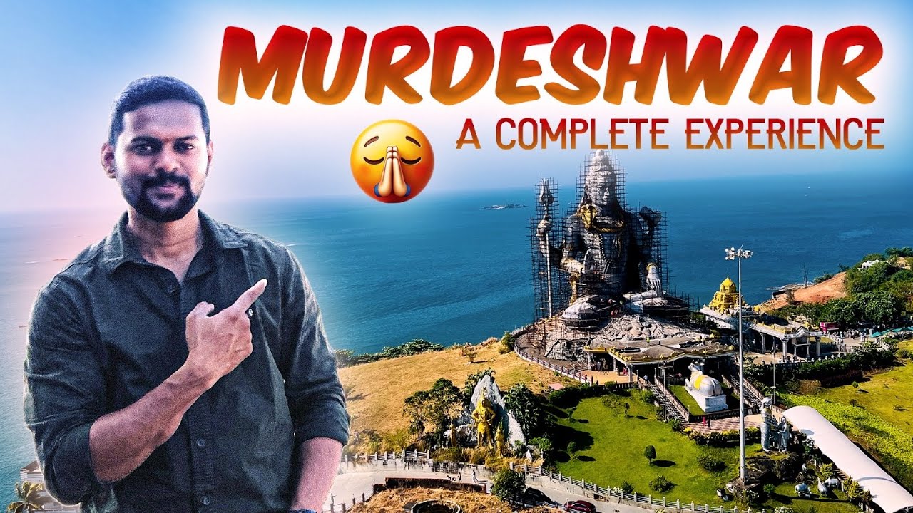 Is This the Most Beautiful Temple in India? Murudeshwar Temple & Beach | Ep 6
