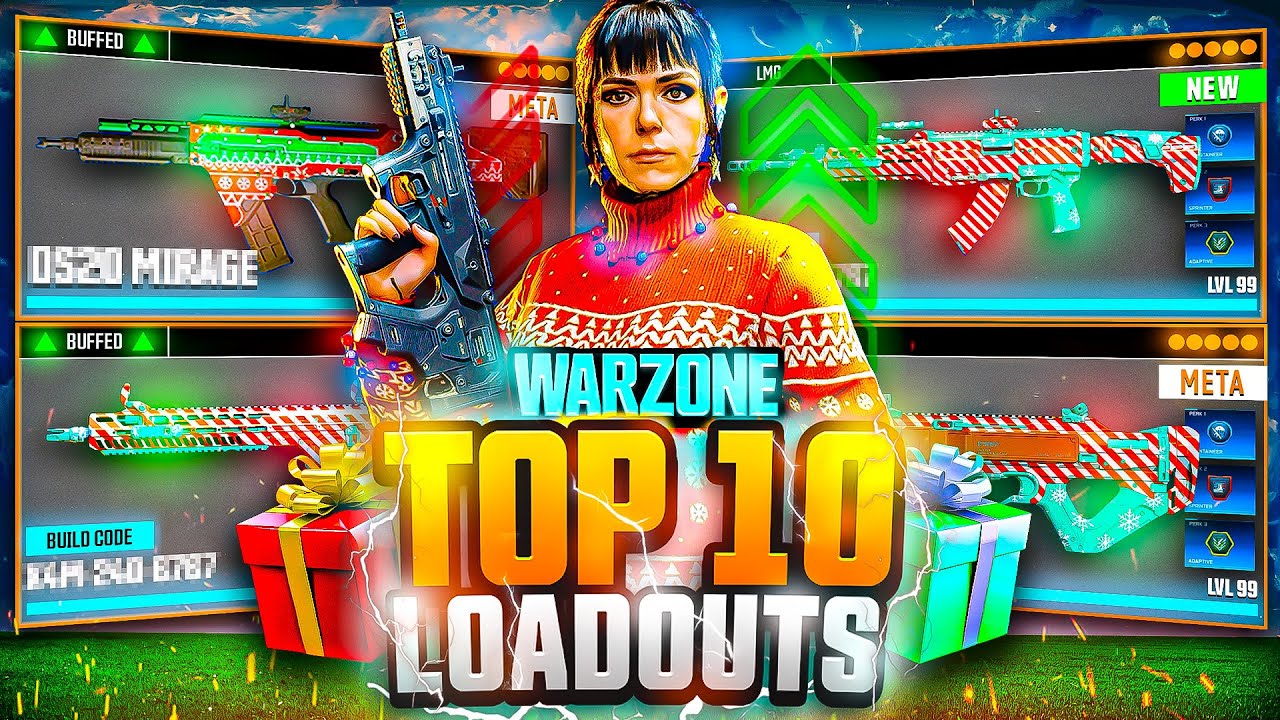 TOP 10 *BROKEN* META Loadouts in Warzone