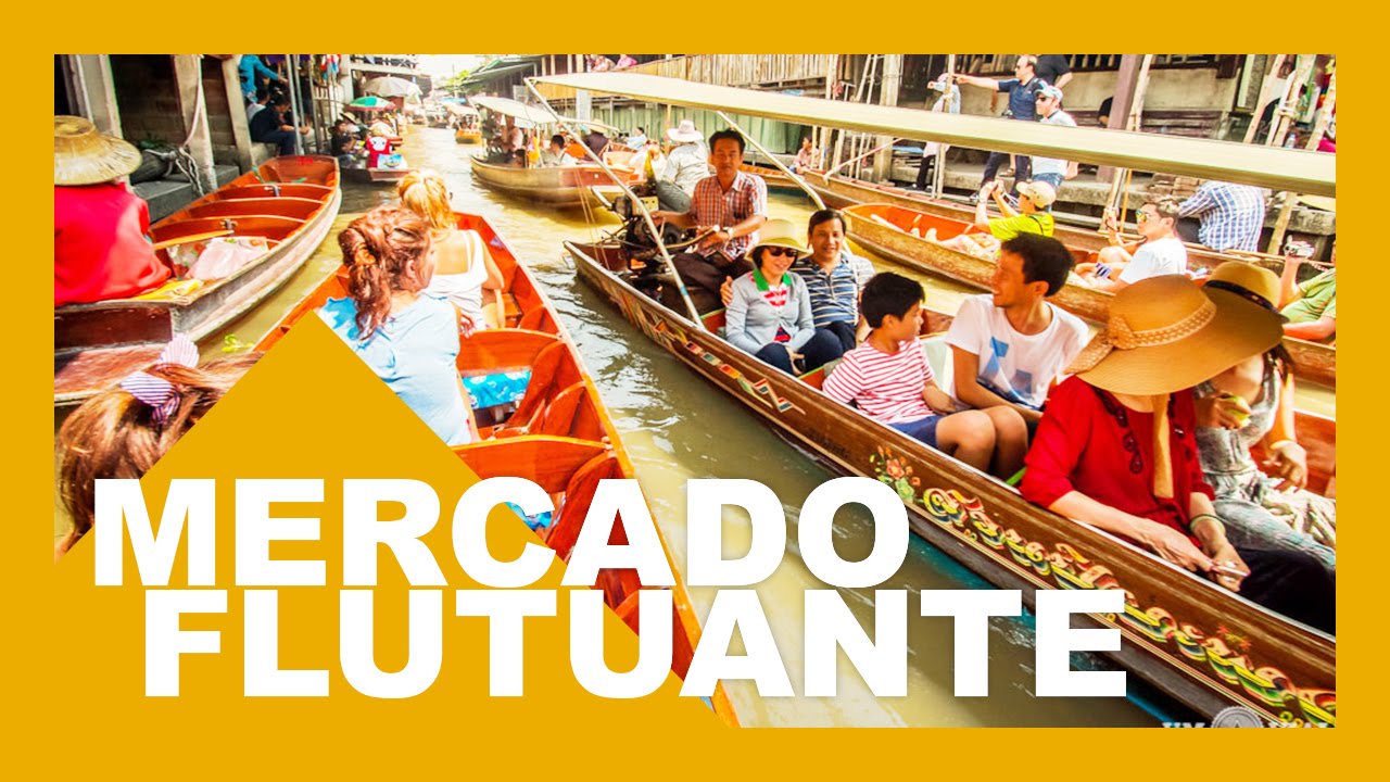 MERCADO FLUTUANTE, TAIL&Acirc;NDIA - DAMNOEN SADUAK FLOATING MARKET