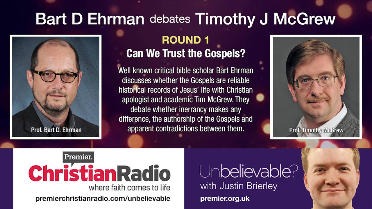 Bart Ehrman vs Tim McGrew - Round 1