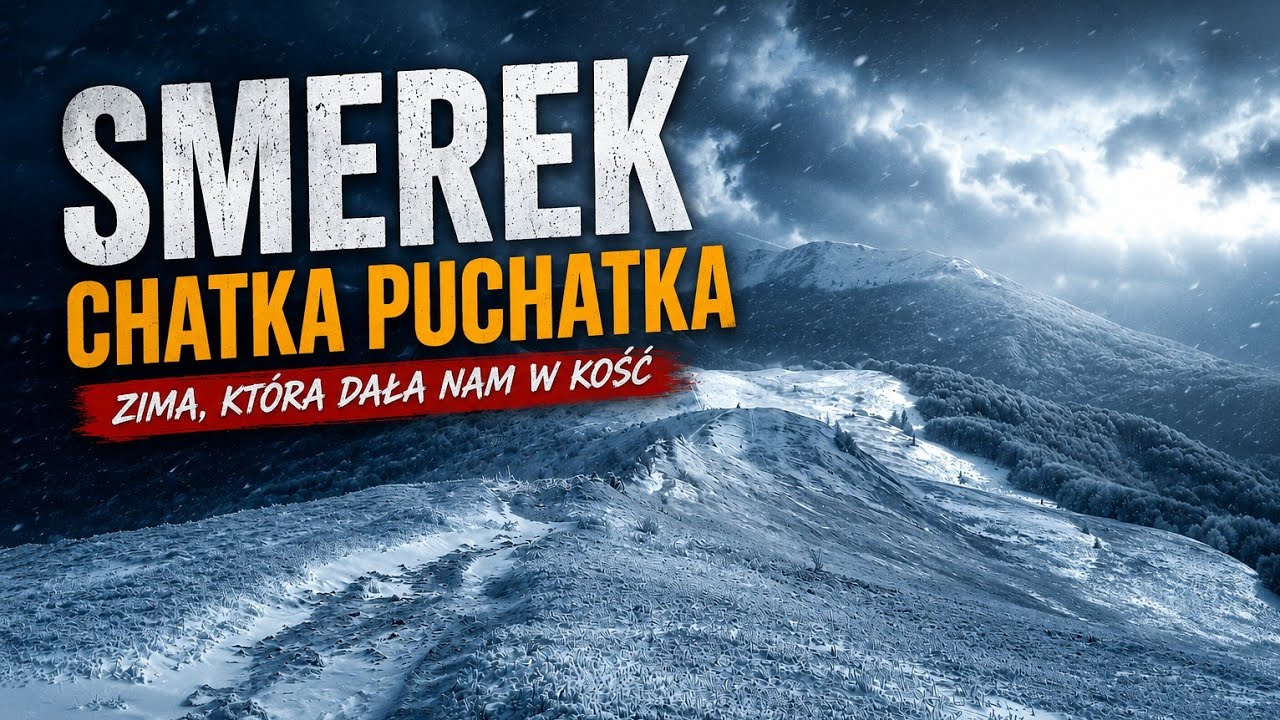 Smerek zimą ❄️ | Chatka Puchatka w warunkach zimowych + zejście do Przełęczy Wyżnej