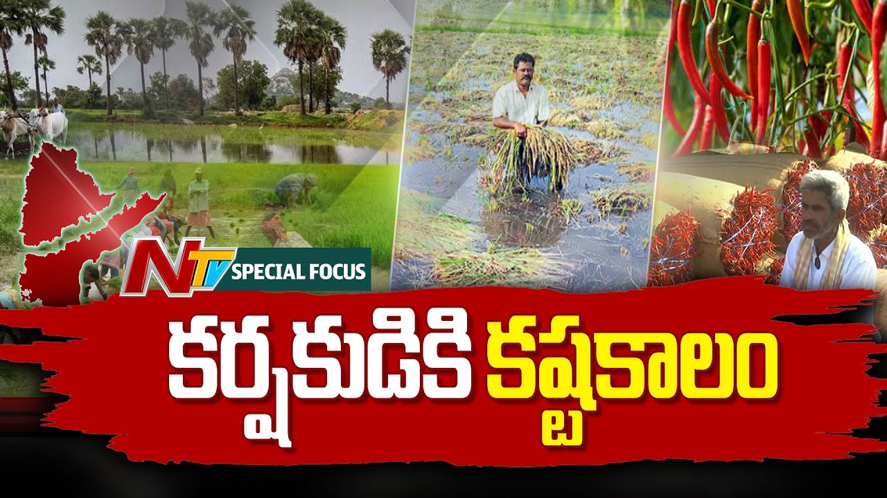 Special Focus on Farmers Problems in Telugu States | NTV Telugu