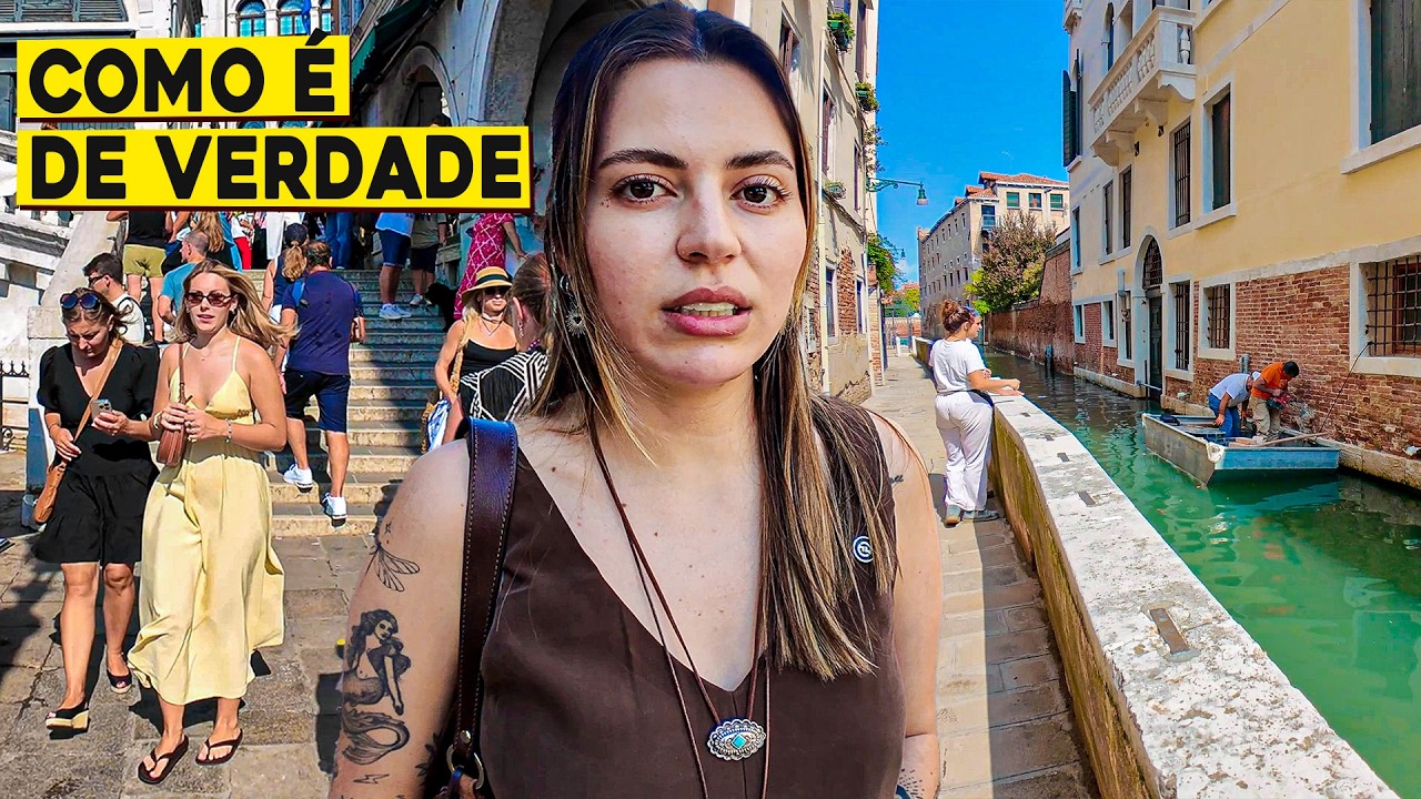 NOSSA SINCERA OPINIÃO SOBRE A CIDADE DE VENEZA - ITÁLIA