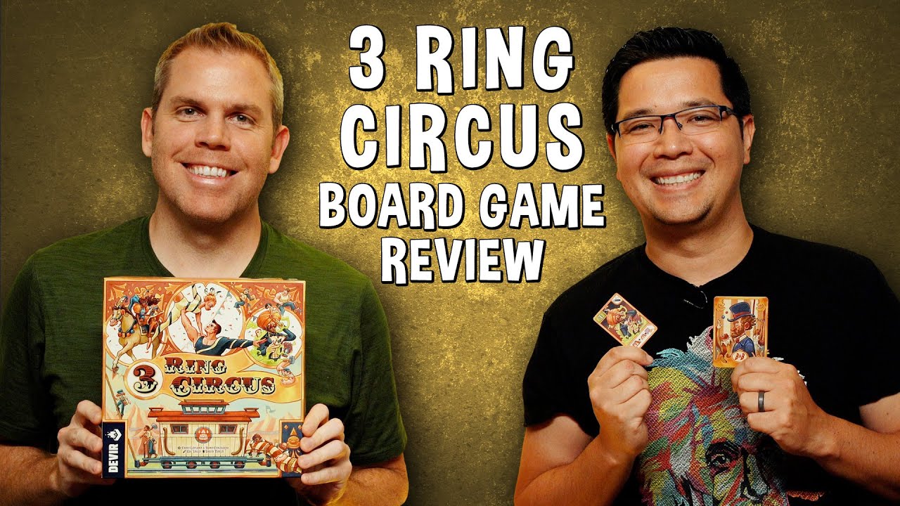 Review of 3 Ring Circus - Classic Circus Board Game
