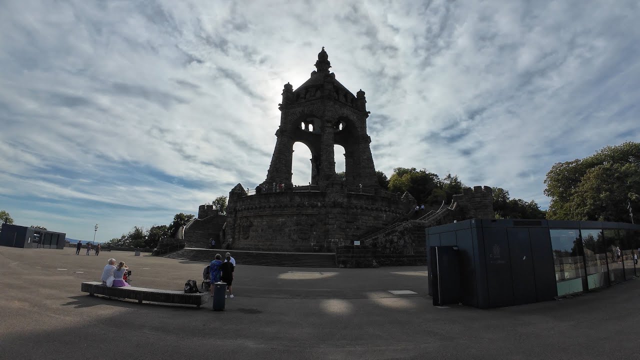 Radtour in meiner alten Heimat OWL: Herford bis Bad Oeynhausen, über Minden + Kaiser-Wilhelm-Denkmal