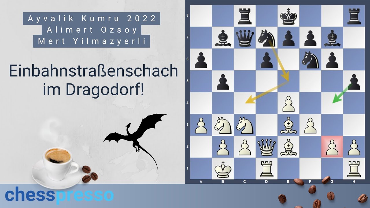 ☕ chesspresso #153 || Einbahnstraßenschach im Dragodorf!