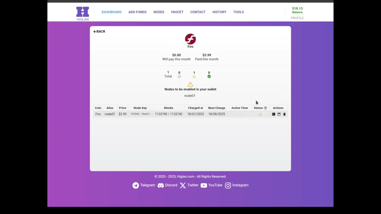 Firo Masternode Setup on Higlan | Step-by-Step Guide