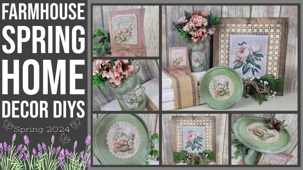 Farmhouse Spring Home Decor DIYs | Spring 2024