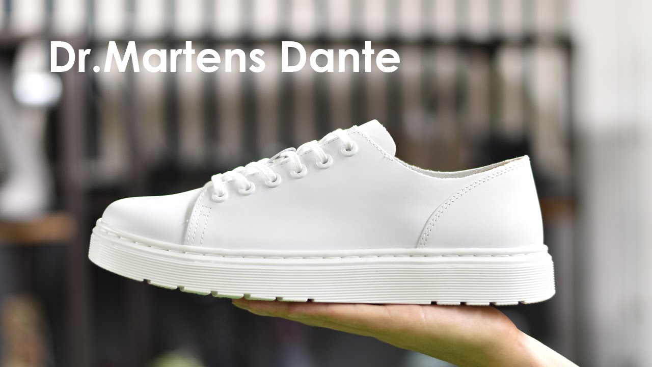 【Dr. Martens】ドクターマーチン ダンテ ホワイト ディティール紹介