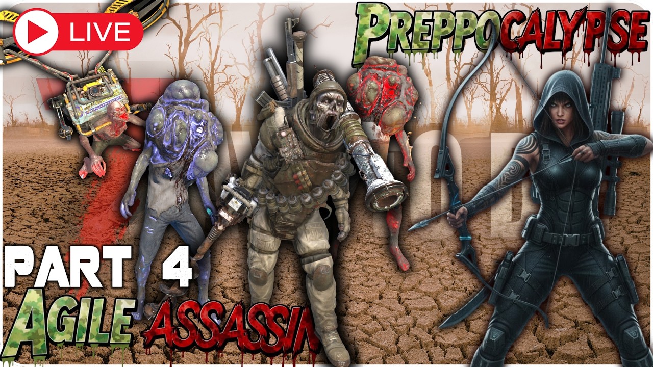 AGILITY ALMOST MAXED OUT?! Can an assassin survive the desert?! | Preppocalypse Mod