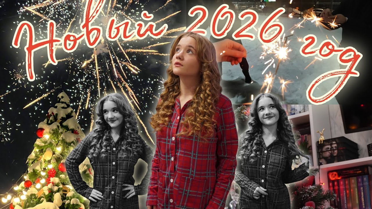 VLOG | Новый год 2026 🎄🥂 Пижамная вечеринка и море эмоций