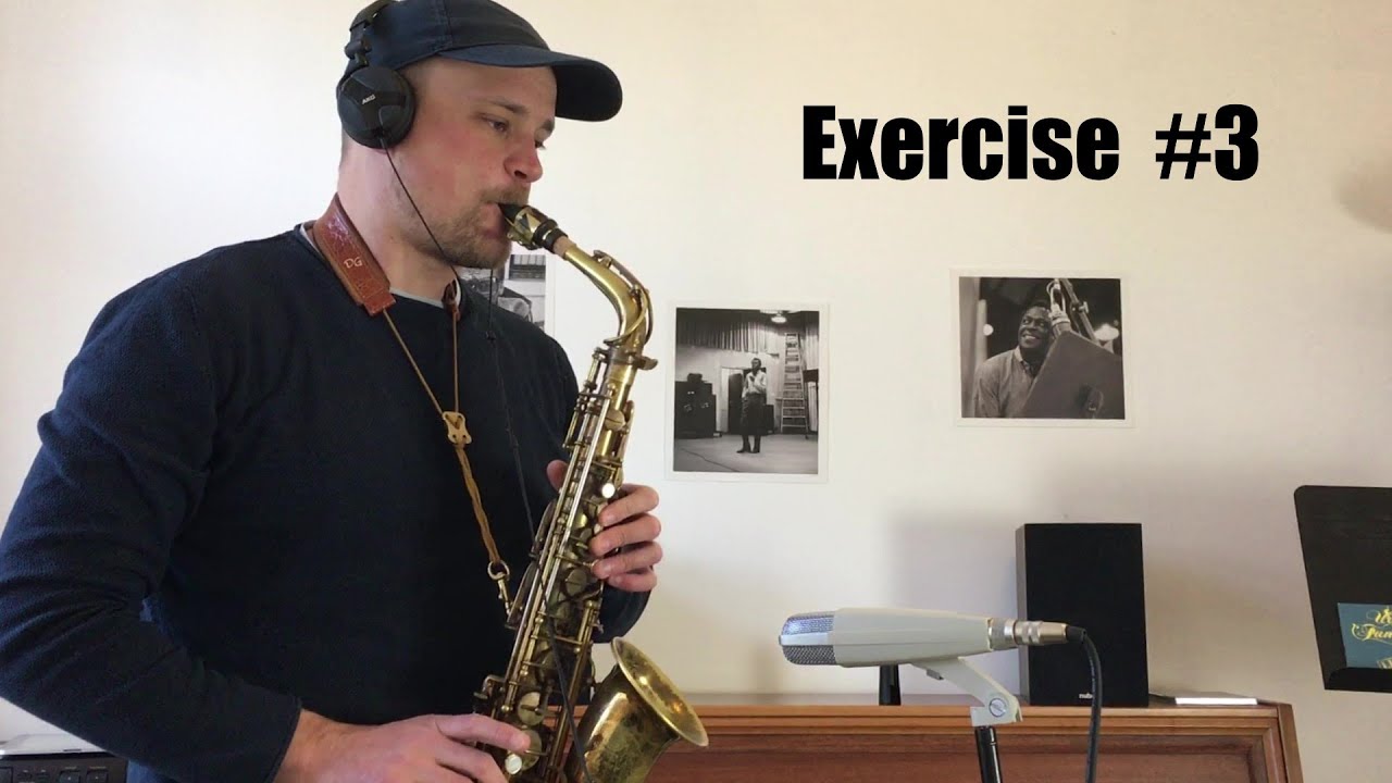 Basic Jazz Conception for Saxophone by Lennie Niehaus (Vol. 1) - Exercise #3