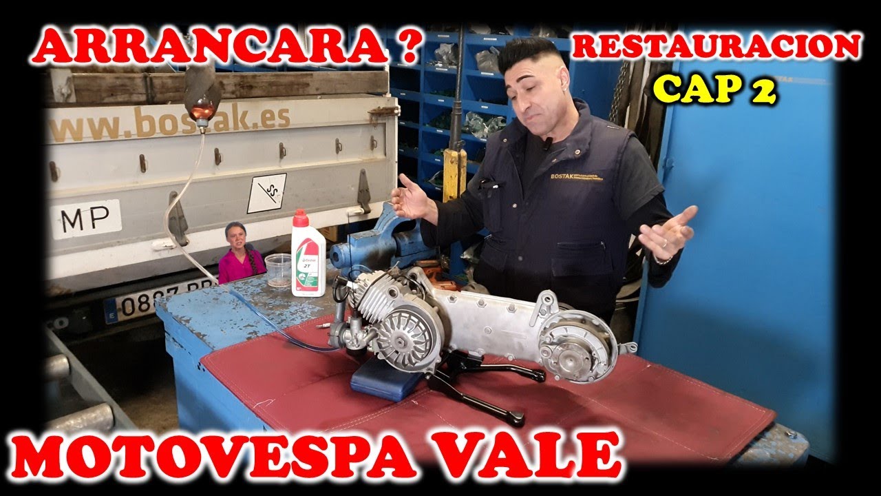 RESTAURAR MOTOR VESPINO ALX, ARRANCARA? |👉✌️👈| #$$#.