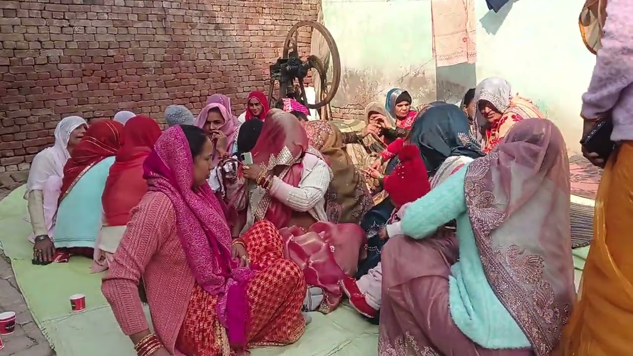 हरियाणा के गीत 🙏🙏🙏 नाना जी की दावत में 🥹🙏🙏🙏