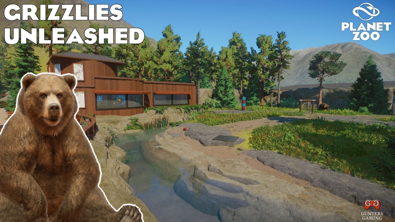 Untamed Wilds, A Grizzly Bear Habitat | Ottawa Zoo | Planet Zoo Franchise Mode