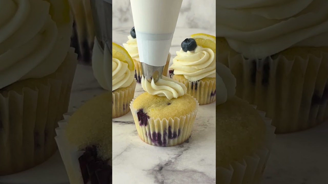 Lemon Blueberry Cupcakes