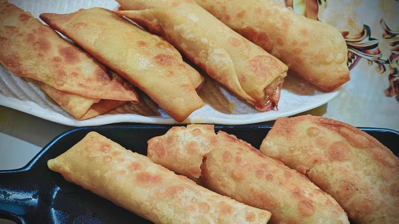Chicken Cheese Spring Roll | सीखें आसान तरीका | स्वादिष्ट और कुरकुरे | घर पर बनाएं रेस्तोरेंट स्टाइल