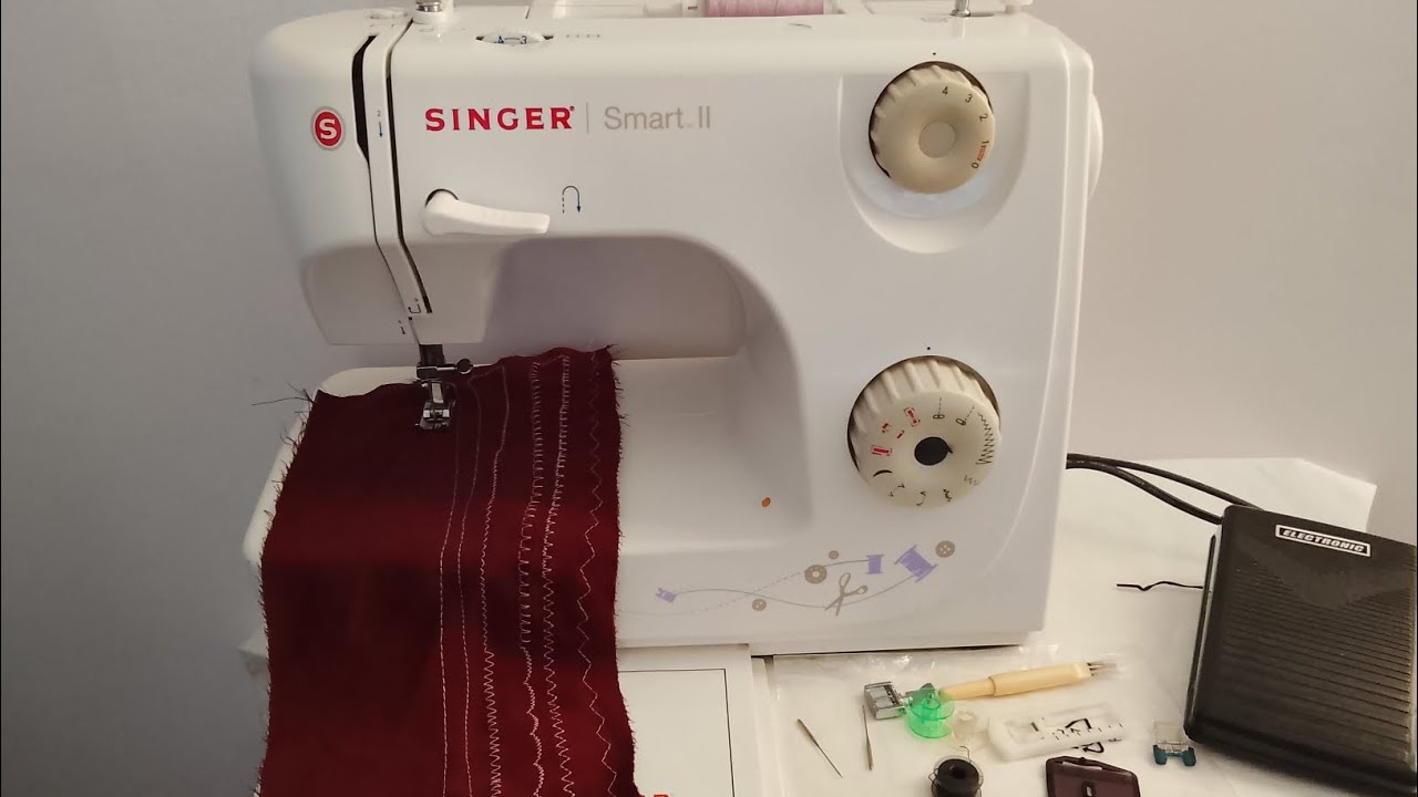 آلة خياطة وزقزاق singer 8280
