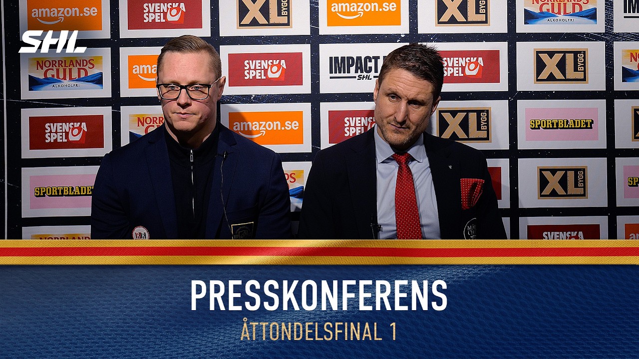 PRESSKONFERENS 🎙️ | Åttondelsfinal 1 3-2 ÖT1