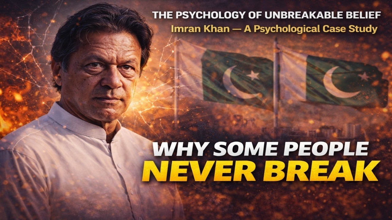 Why Imran Khan Never Give Up — The Psychology of Unbreakable Belief