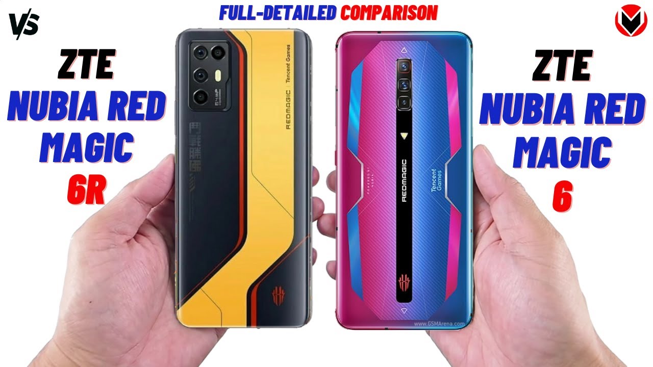 ZTE NUBIA RED MAGIC 6R VS ZTE NUBIA RED MAGIC 6 _ Full Detailed Comparison _Which is best?