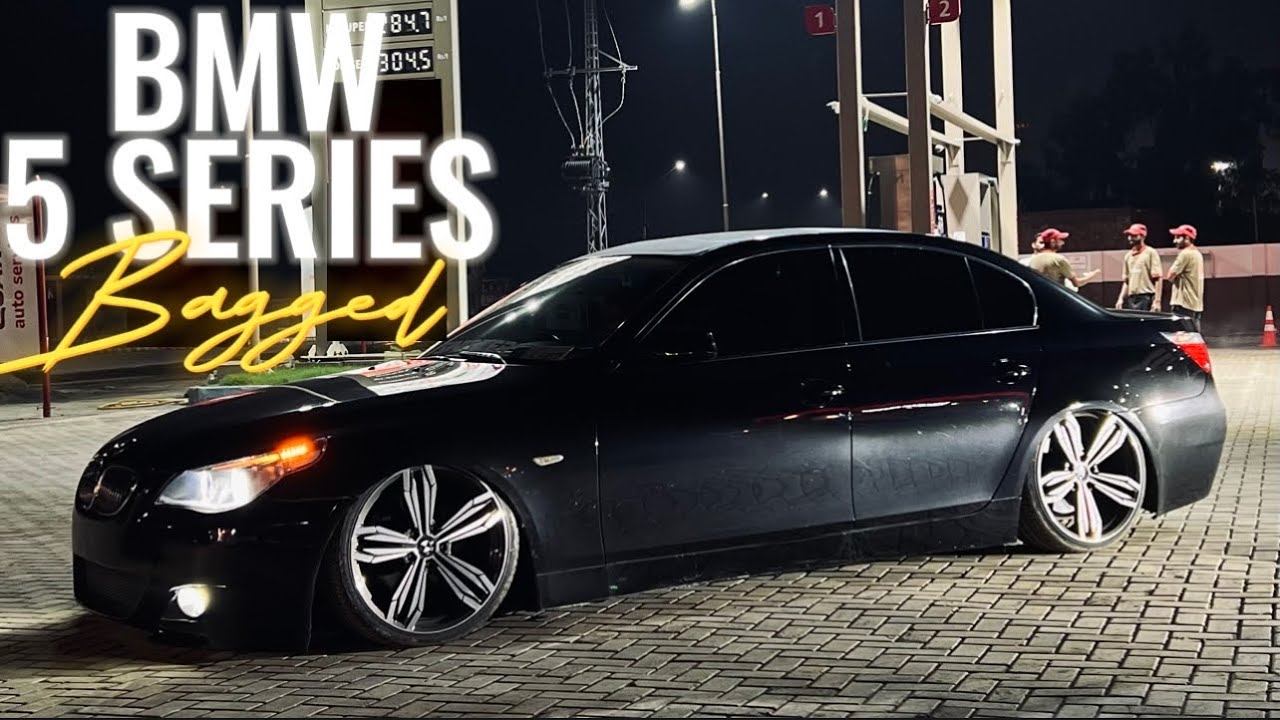 BAGGED BMW 5 Series E60 ❤️ | Review | Team Sinister