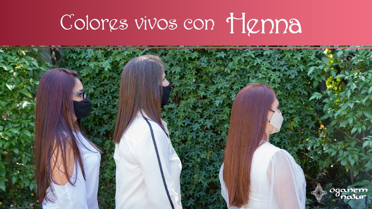 Colores vivos con henna