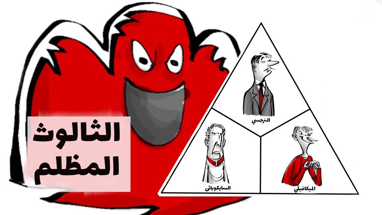 مترجم - الثالوث المظلم: النرجسية والميكافيلية والاعتلال النفسي