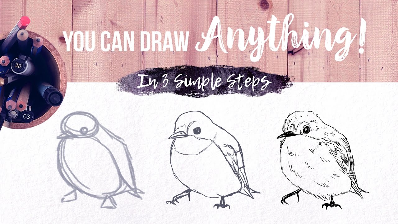 You Can Draw Anything In 3 Simple Steps // Skillshare Class Trailer