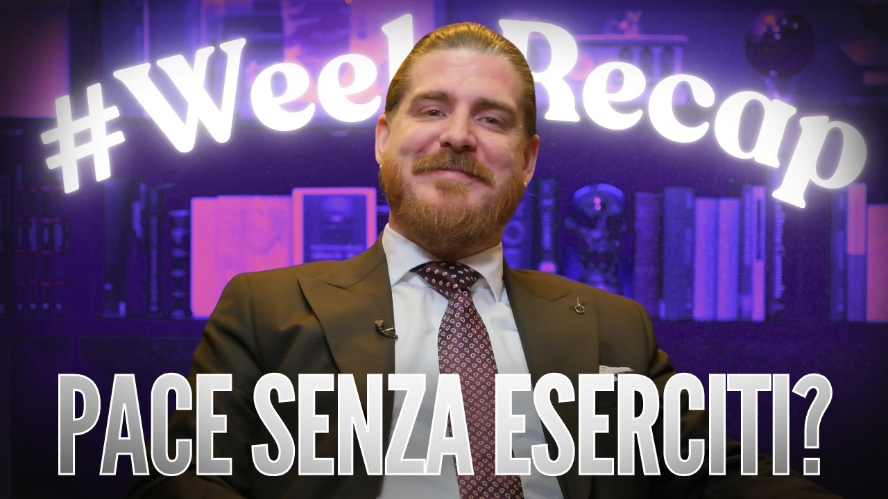 Una PACE senza ESERCITI e una COSCIENZA senza TRAUMI? #Weekrecap 20